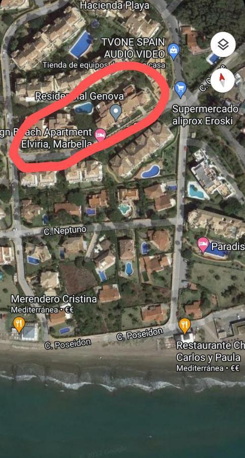 Apartamento Marbella junto al mar con gran terraza Exterior foto
